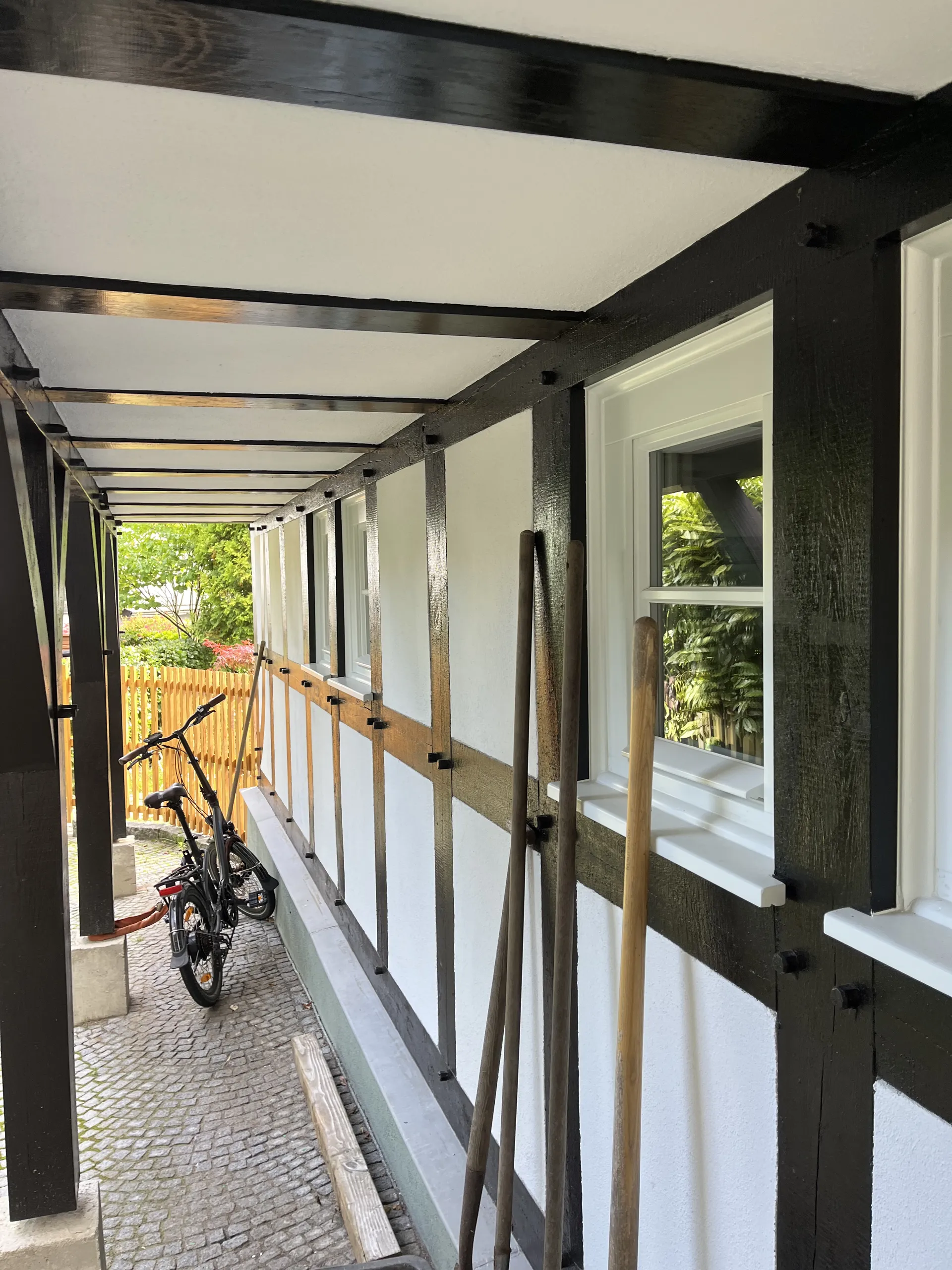 Fachwerksanierung nachher in Remscheid Lennep durch Stuckateurmeister Alexander Leubner